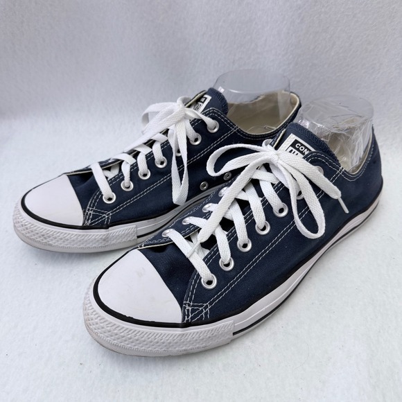 Converse Chuck Taylor All Star Low Navy Blue Sneakers M9697C Mens 10 Womens 12 - Picture 11 of 13